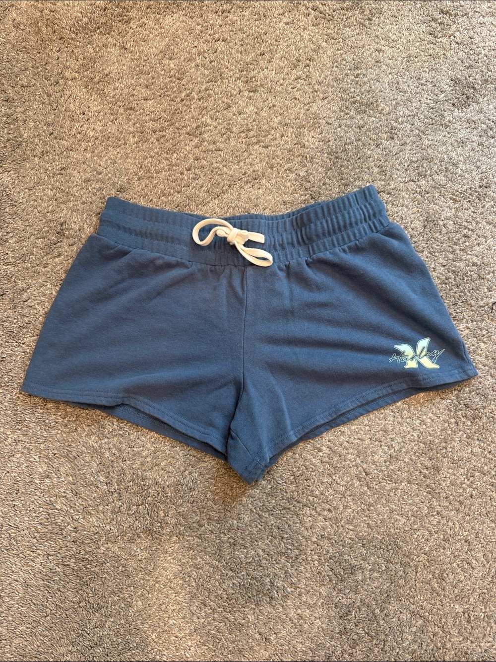 Hurley | EUC Navy Blue Lounge Shorts with Drawstring - Picture 7 of 7